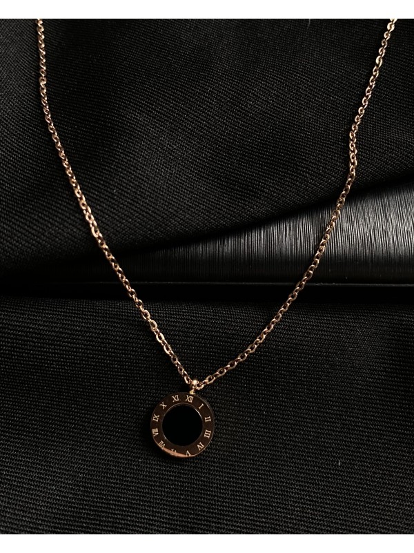 Кулон з ланцюжком золотого кольору 30619