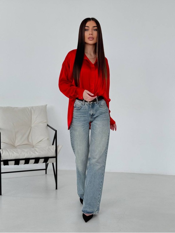 Сорочка червоного кольору  30806