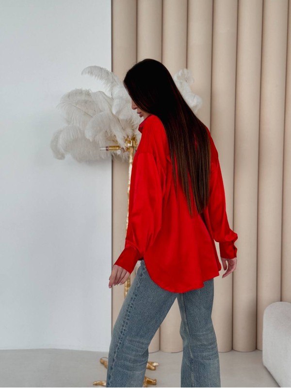 Сорочка червоного кольору  30806