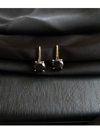 Сережки "Ніжність" англійський замок золотого кольору 31322