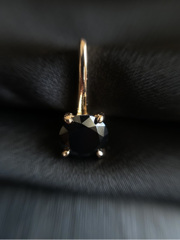 Сережки "Ніжність" англійський замок золотого кольору 31322