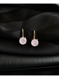 Сережки "Ніжність" англійський замок золотого кольору 31323