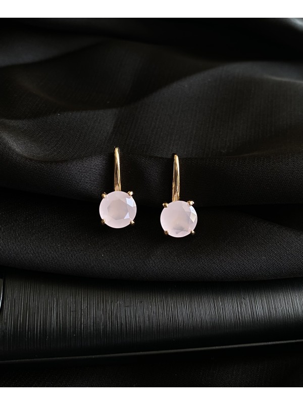 Сережки "Ніжність" англійський замок золотого кольору 31323