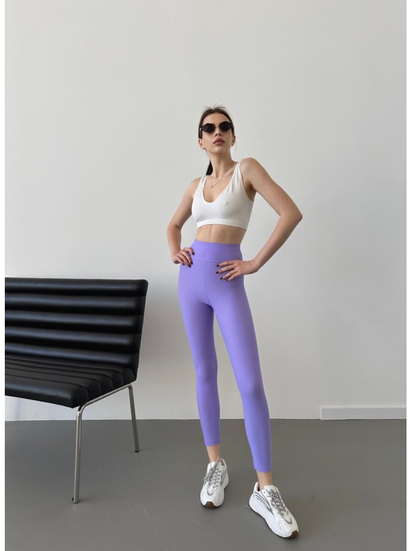 Жіночі лосіни бузкового кольору 31624