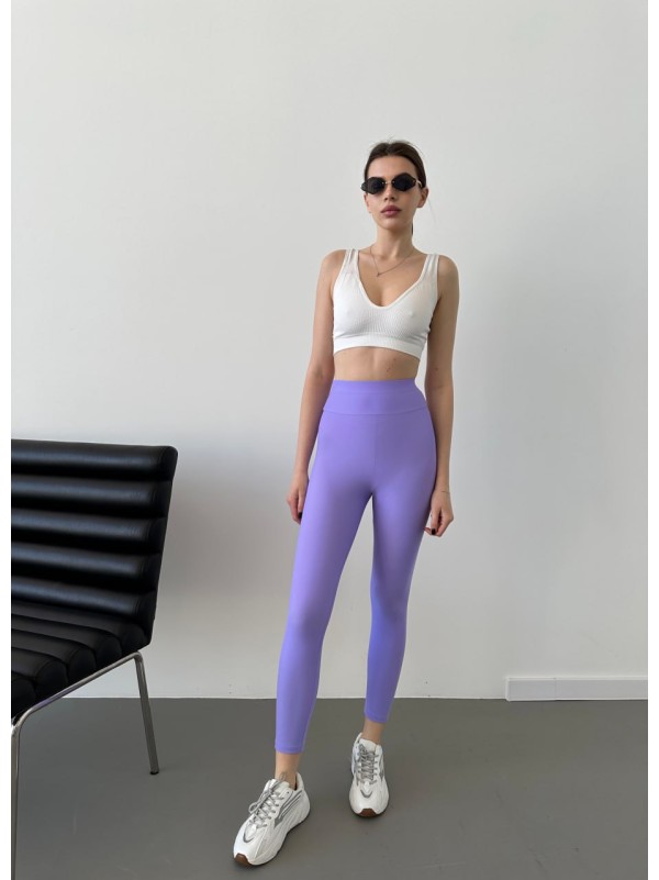 Жіночі лосіни бузкового кольору 31624