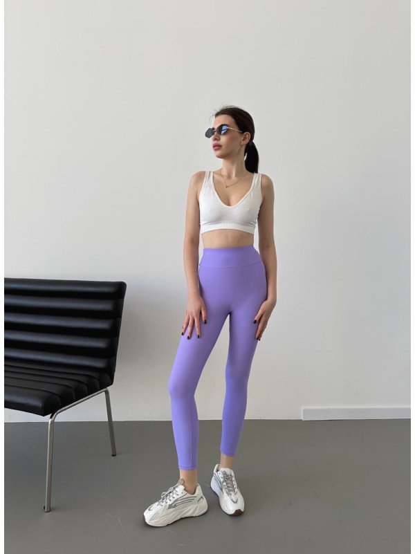 Жіночі лосіни бузкового кольору 31624