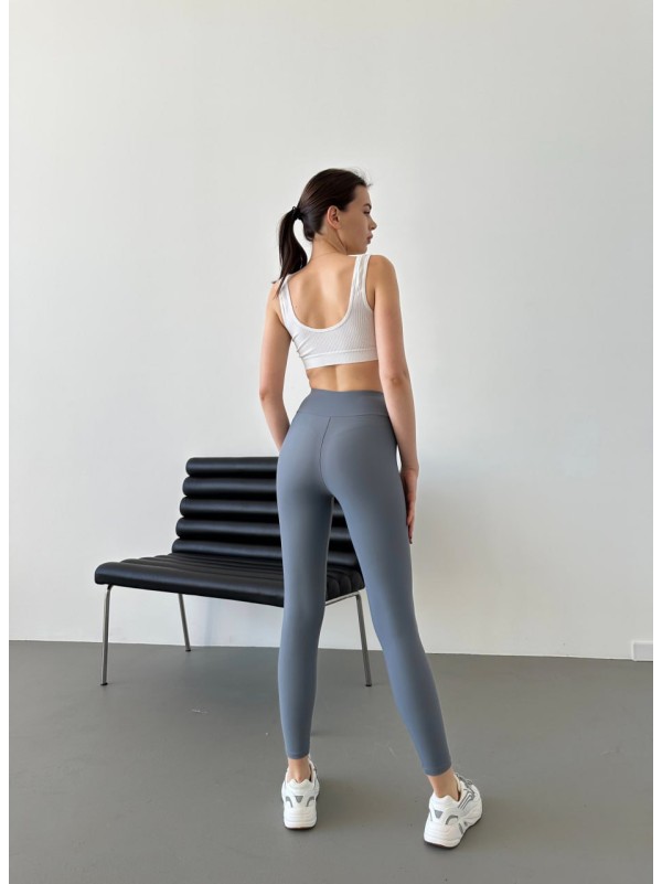 Жіночі лосіни сiрого кольору 31625