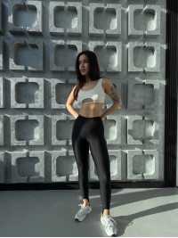 Жіночі лосіни чорного кольору 31891