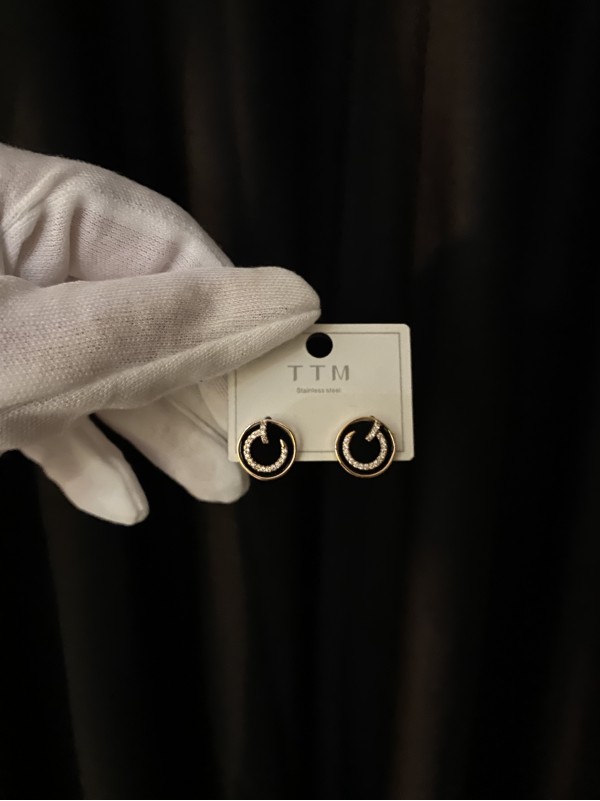 Сережки "Гвоздики" золотого кольору 31900