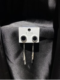 Сережки Гвоздики срібного кольору 31903