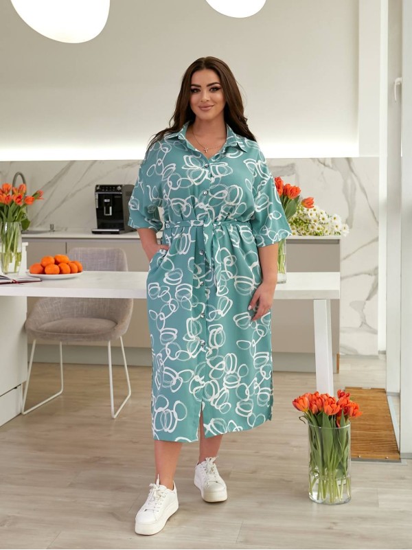 Сукня фісташкового кольору 32105