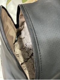 Жіночий базовий рюкзак із еко-шкіри чорного кольору 32156