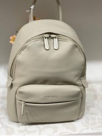 Жіночий базовий рюкзак із еко-шкіри бежевого кольору 32158