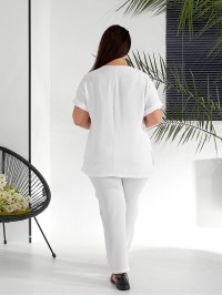 Жiночiй прогулянковий костюм молочного кольору 32186