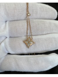 Кулон "Зірочка" з ланцюжком золотого кольору 32421