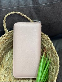 Жіночий гаманець з еко-шкіри рожевого кольору 32478