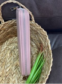 Жіночий гаманець з еко-шкіри рожевого кольору 32478