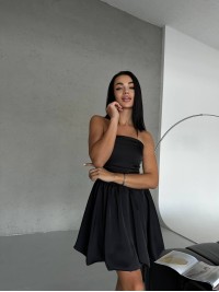 Вечірня сукня міні чорного кольору 32661