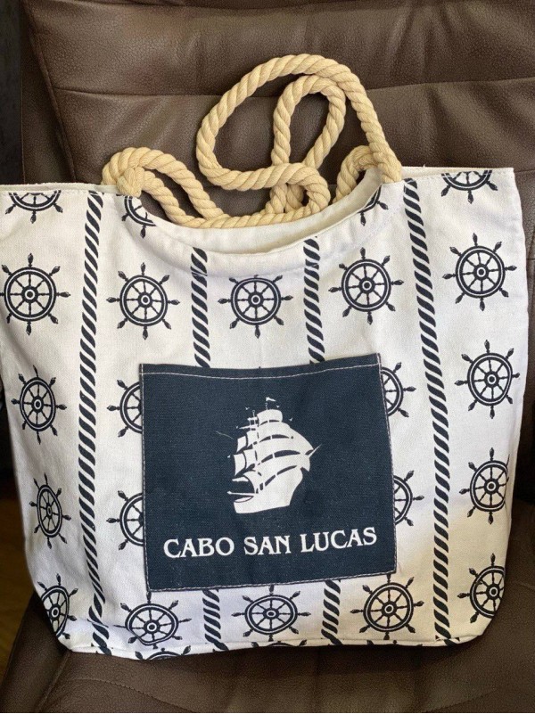 Жіноча пляжна сумка молочного кольору 32749