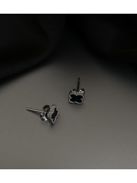 Гвоздики конюшина срібного кольору 32770