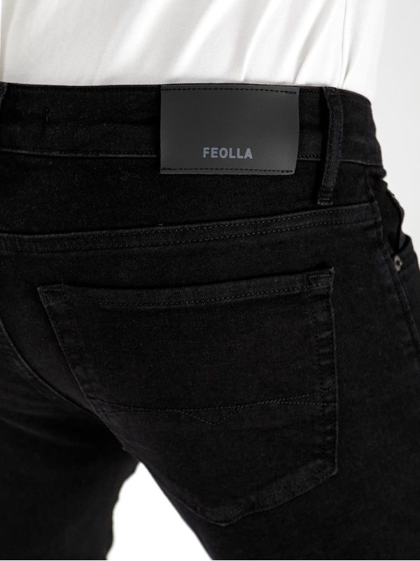 Джинси Journey Straight чоловічі чорного кольору 32969