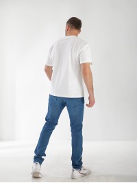 Джинси Maxon Straight чоловічі синього кольору 32970