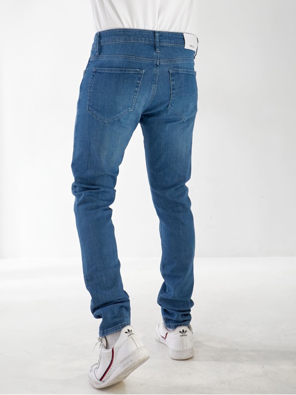 Джинси Maxon Straight чоловічі синього кольору 32970