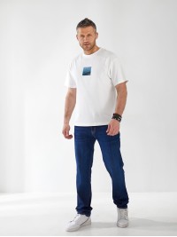 Джинси Marita Straight чоловічі синього кольору 32971