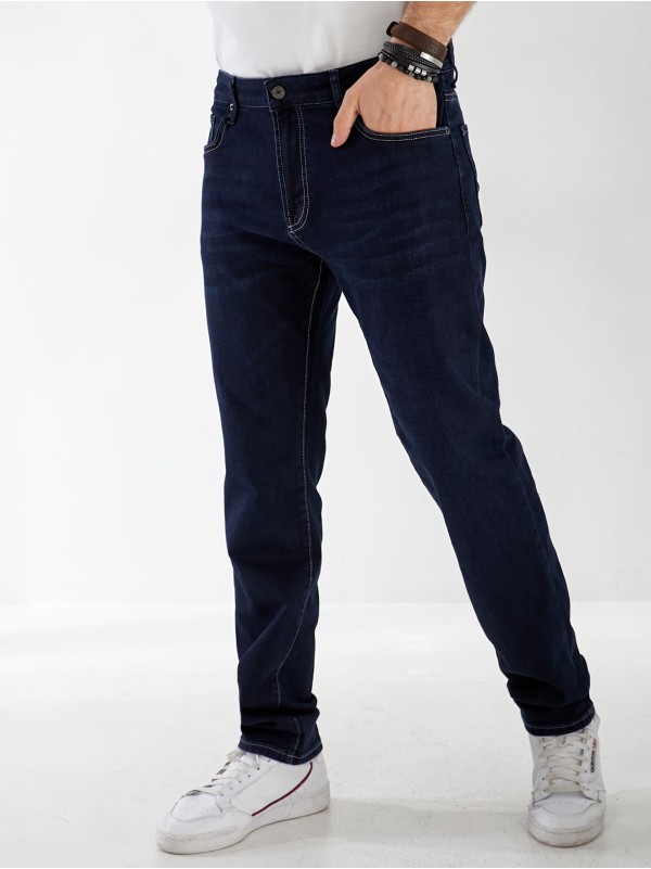 Джинси Journey Straight чоловічі темно-синього кольору 32972