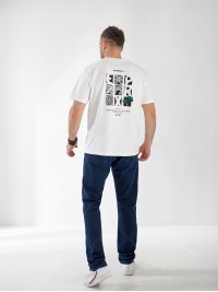 Джинси Antonie Straight чоловічі темно-синього кольору 32974