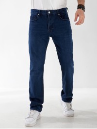 Джинси Antonie Straight чоловічі темно-синього кольору 32974