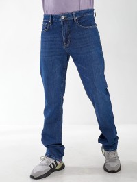 Джинси Antonie Straight чоловічі синього кольору 32975