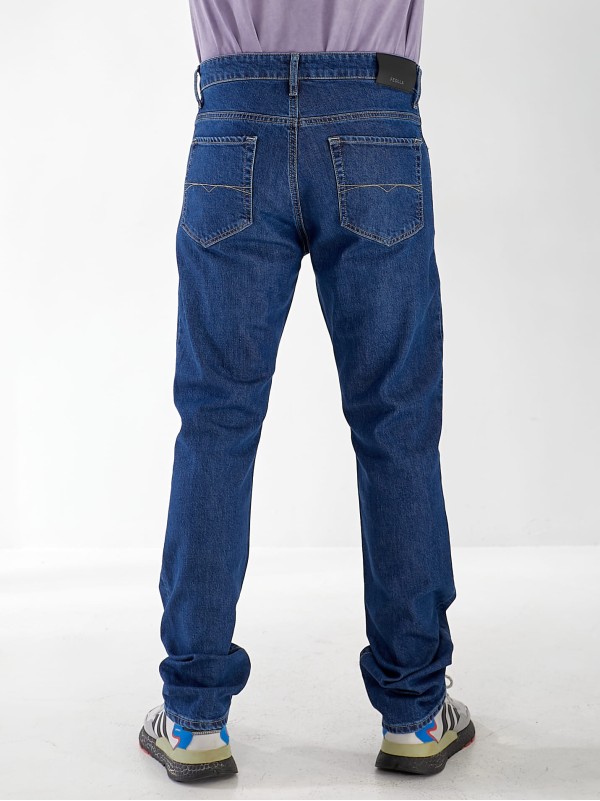 Джинси Antonie Straight чоловічі синього кольору 32975