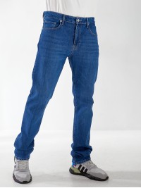 Джинси Antonie Straight чоловічі синього кольору 32982