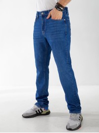 Джинси Antonie Straight чоловічі синього кольору 32982