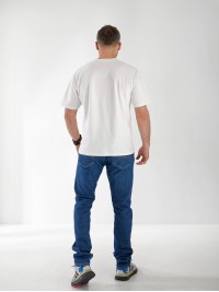 Джинси Madelen Straight чоловічі синього кольору 32983