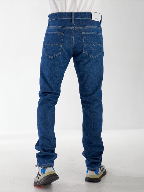 Джинси Madelen Straight чоловічі синього кольору 32983