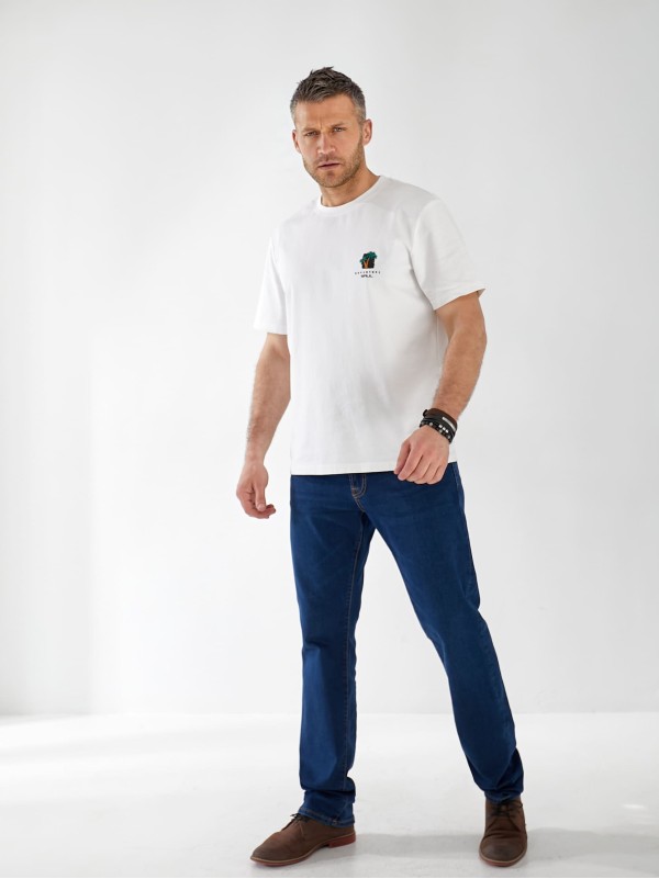 Джинси Grady Straight чоловічі темно-синього кольору 32984