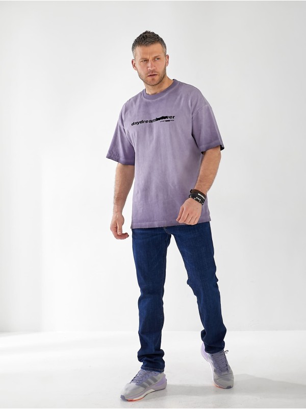 Джинси Keagen Straight чоловічі темно-синього кольору 32985