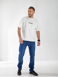 Джинси Keagen Straight чоловічі синього кольору 32986