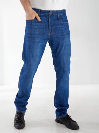 Джинси Keagen Straight чоловічі синього кольору 32986