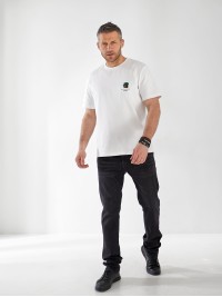 Джинси Gyan Straight чоловічі темно-сiрого кольору 32987