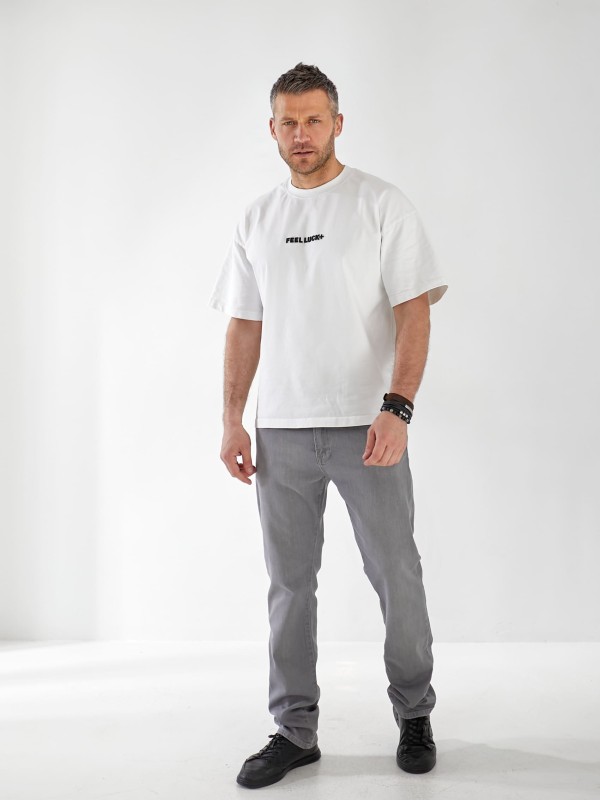 Джинси Martyde Straight чоловічі свiтло-сiрого кольору 32993