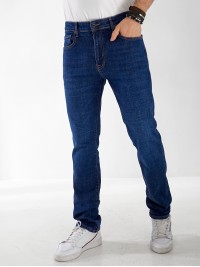 Джинси Lupin Straight чоловічі синього кольору 32994