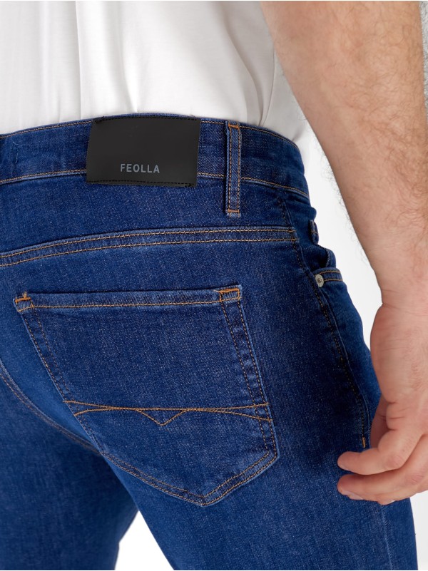 Джинси Journey Skinny чоловічі темно-синього кольору 32995