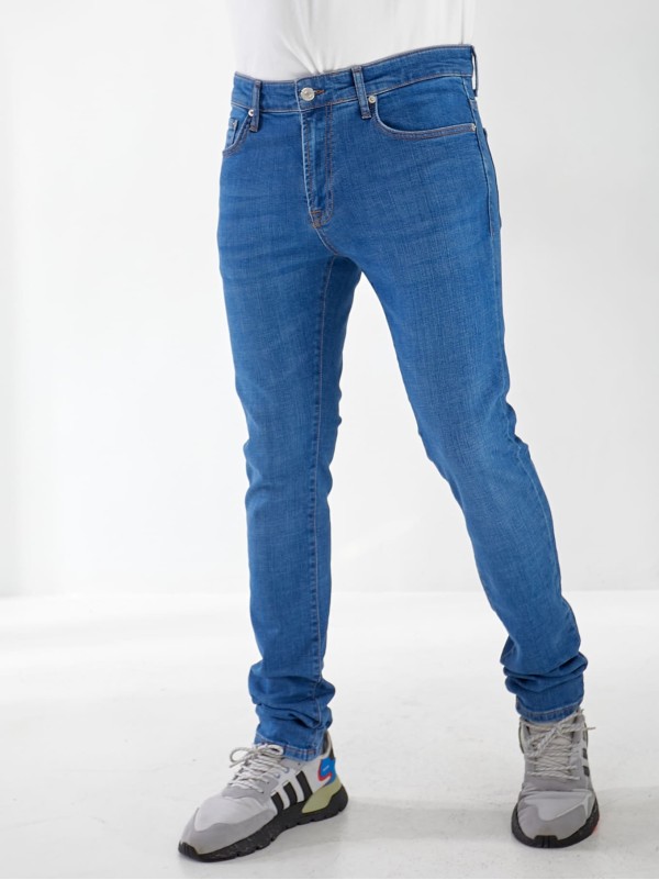 Джинси Lupin Skinny чоловічі свiтло-синього кольору 32996