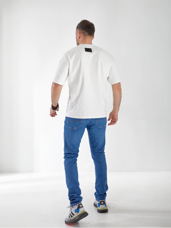 Джинси Lupin Skinny чоловічі свiтло-синього кольору 32996