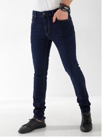 Джинси Maxen Skinny чоловічі темно-синього кольору 33027