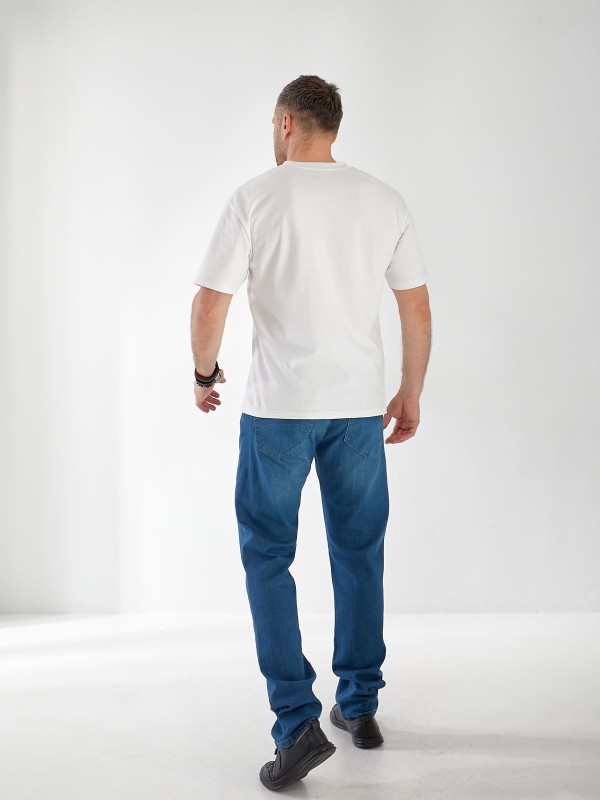 Джинси Lupin Skinny чоловічі синього кольору 33028