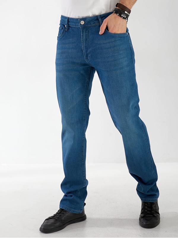 Джинси Lupin Skinny чоловічі синього кольору 33028